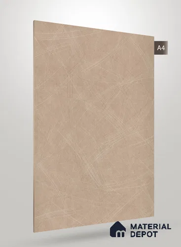 Brown Marble Look PU 1787 8 ft x 4 ft High Gloss Finish Decorative Laminate - 1.25 mm | Suitable for TV Unit, Wardrobe, Kitchen Cabinets