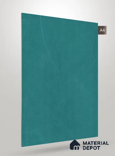 Green Marble Look PU 1788 8 ft x 4 ft High Gloss Finish Decorative Laminate - 1.25 mm | Suitable for TV Unit, Wardrobe, Kitchen Cabinets
