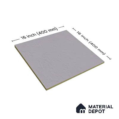 Punch Parking Floor Tile TL 06158 C Stonage Cornsilk 400 x 400 mm Vitrified Punch Matte Finish - 15 mm | 4 Random Design | Suitable For Outdoor Parking, Terrace, Balcony (Sample)
