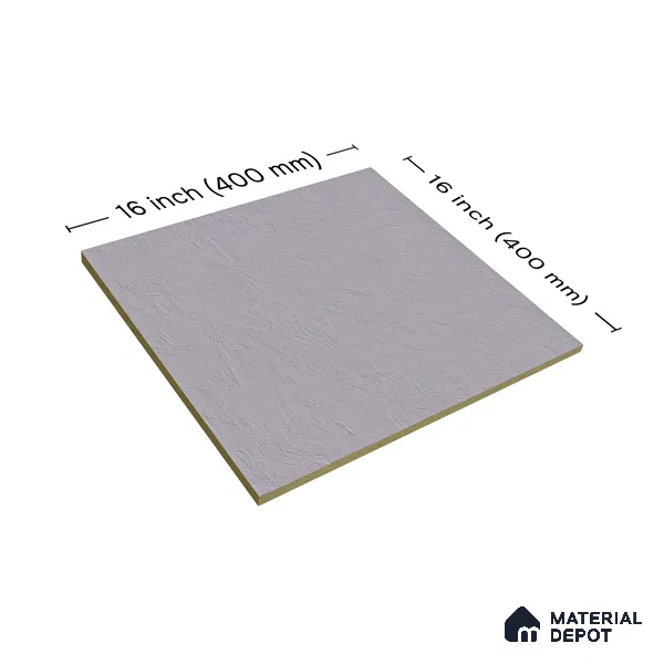 Punch Parking Floor Tile TL 06158 C Stonage Cornsilk 400 x 400 mm Vitrified Punch Matte Finish - 15 mm | 4 Random Design | Suitable For Outdoor Parking, Terrace, Balcony (Sample)