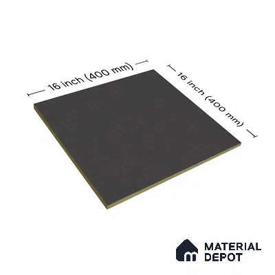 Punch Parking Floor Tile TL 06158 D Stonage Negro 400 x 400 mm Vitrified Punch Matte Finish - 15 mm | 4 Random Design | Suitable For Outdoor Parking, Terrace, Balcony (Sample)