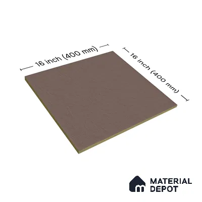 Punch Parking Floor Tile TL 06158 G Stonage Almond 400 x 400 mm Vitrified Punch Matte Finish - 15 mm | 4 Random Design | Suitable For Outdoor Parking, Terrace, Balcony (Sample)