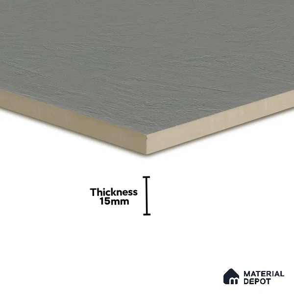 Punch Parking Floor Tile TL 06158 H Stonage Pine 400 x 400 mm Vitrified Punch Matte Finish - 15 mm | 4 Random Design | Suitable For Outdoor Parking, Terrace, Balcony (Sample)