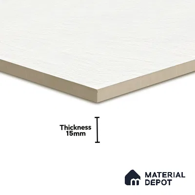 Punch Parking Floor Tile TL 06158 Stonage Bianco 400 x 400 mm Vitrified Punch Matte Finish - 15 mm | 4 Random Design | Suitable For Outdoor Parking, Terrace, Balcony (Sample)