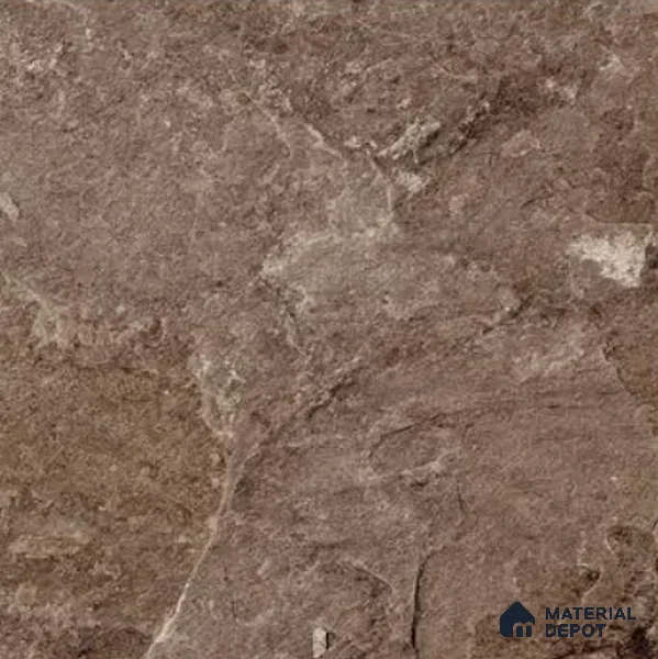 Punch Stone Floor Tile TL 05355 C Strada Bruno Marise 16 inch x 16 inch Vitrified Punch Matte Finish - 12 mm | Suitable for Parking, Balcony, Courtyard, Patio, Terrace | Pattern Alignment May Vary | 2-3 mm Spacer is Mandatory (Sample)