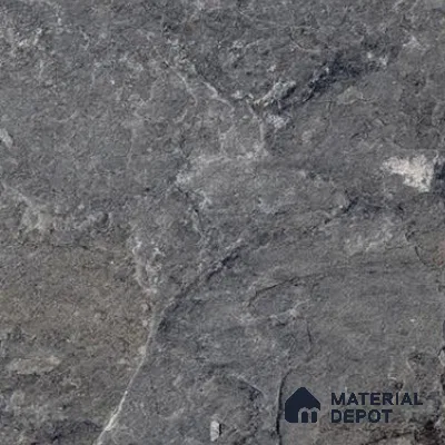 Punch Stone Floor Tile TL 05355 Strada Noir Grey 16 inch x 16 inch Vitrified Punch Matte Finish - 12 mm | Suitable for Parking, Balcony, Courtyard, Patio, Terrace (Sample)