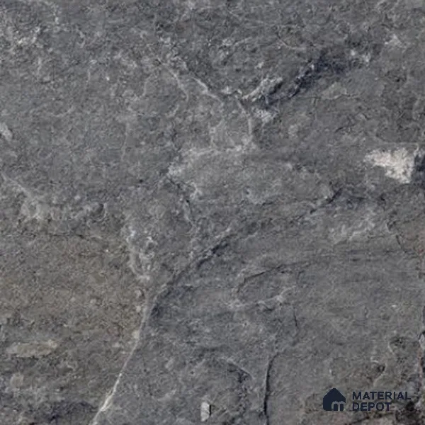 Punch Stone Floor Tile TL 05355 Strada Noir Grey 16 inch x 16 inch Vitrified Punch Matte Finish - 12 mm | Suitable for Parking, Balcony, Courtyard, Patio, Terrace (Sample)