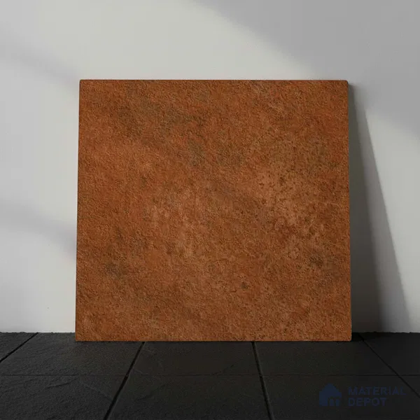 Stone Floor Tile TL 05356 B Rosato Cotto 2 ft x 2 ft Matte Finish Anti Skid Vitrified Tile - 12 mm | Suitable for Balcony, Terrace & Coutyard