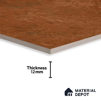 Stone Floor Tile TL 05356 B Rosato Cotto 2 ft x 2 ft Matte Finish Anti Skid Vitrified Tile - 12 mm | Suitable for Balcony, Terrace & Coutyard