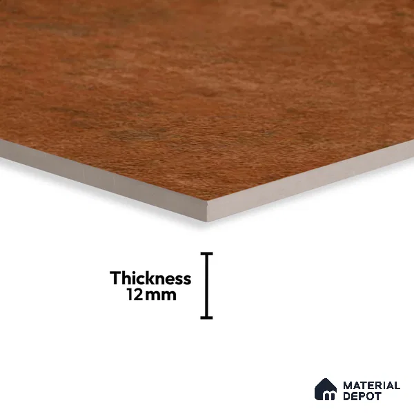 Stone Floor Tile TL 05356 B Rosato Cotto 2 ft x 2 ft Matte Finish Anti Skid Vitrified Tile - 12 mm | Suitable for Balcony, Terrace & Coutyard