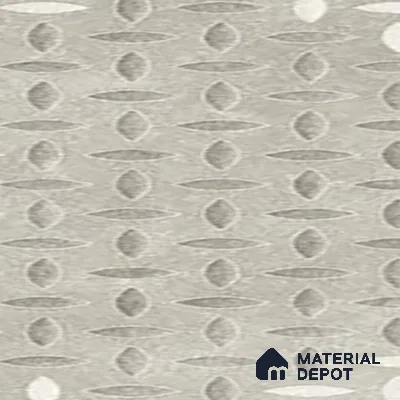 Punch Tile TL 04806 Rustique Elegance Silver Punch 16 x 16 inch Vitrified Matte Finish - 12 mm | Suitable for Parking, Terrace, Balcony, Courtyard | Heavy Duty Digital Anti Skid Parking Floor | Pattern Alignment May Vary | 2-3 mm Spacer is Mandatory (Sample)