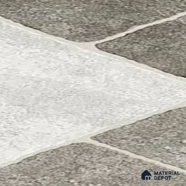 Punch Tile TL 04807 Rustique Elegance Light Ash Grey 16 x 16 inch Vitrified Matte Finish - 12 mm | Suitable for Parking, Terrace, Balcony, Courtyard | Heavy Duty Digital Anti Skid Parking Floor | Pattern Alignment May Vary | 2-3 mm Spacer is Mandatory (Sample)