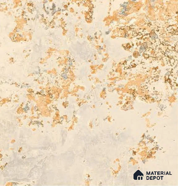 Punch Tile TL 04808 B Rustique Elegance Rustic Beige 16 x 16 inch Vitrified Matte Finish - 12 mm | Suitable for Parking, Terrace, Balcony, Courtyard | Heavy Duty Digital Anti Skid Parking Floor | Pattern Alignment May Vary | 2-3 mm Spacer is Mandatory (Sample)