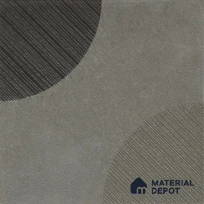 Punch Wall & Floor Handmade Tile TL 05881 B Pattern 2 Muted Geometry 197 mm x 197 mm Vitrified - 9 mm | Random Mix Patterns | Suitable For Living Room, Bedroom, Kitchen