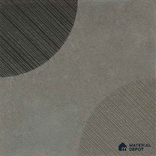 Punch Wall & Floor Handmade Tile TL 05881 B Pattern 2 Muted Geometry 197 mm x 197 mm Vitrified - 9 mm | Random Mix Patterns | Suitable For Living Room, Bedroom, Kitchen