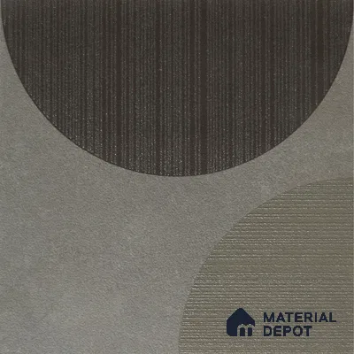 Punch Wall & Floor Handmade Tile TL 05881 B Pattern 2 Muted Geometry 197 mm x 197 mm Vitrified - 9 mm | Random Mix Patterns | Suitable For Living Room, Bedroom, Kitchen