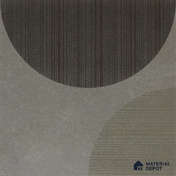 Punch Wall & Floor Handmade Tile TL 05881 B Pattern 2 Muted Geometry 197 mm x 197 mm Vitrified - 9 mm | Random Mix Patterns | Suitable For Living Room, Bedroom, Kitchen