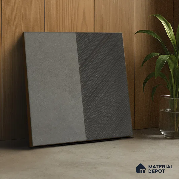 Punch Wall & Floor Handmade Tile TL 05881 B Pattern 2 Muted Geometry 197 mm x 197 mm Vitrified - 9 mm | Random Mix Patterns | Suitable For Living Room, Bedroom, Kitchen