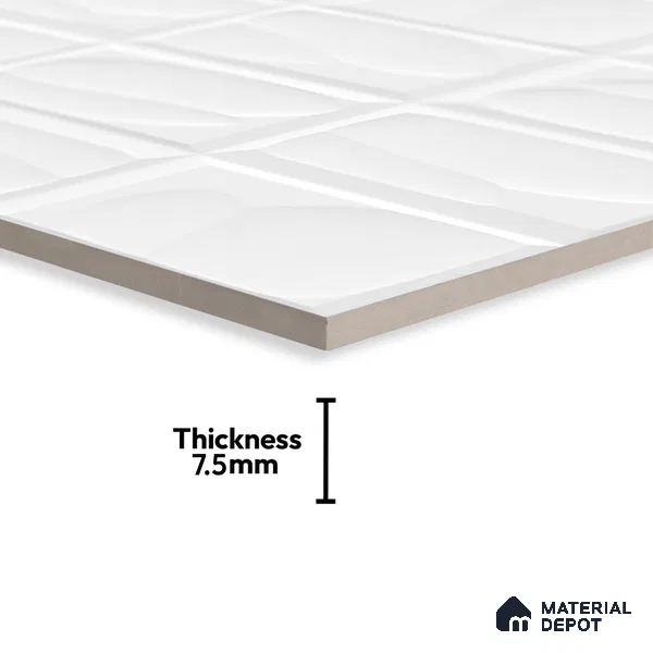Punch Wall Tile TL 05987 709 G 2 ft x 1 ft Ceramic Glossy Finish - 7.5 mm | Suitable For Kitchen, Bathroom (Sample)