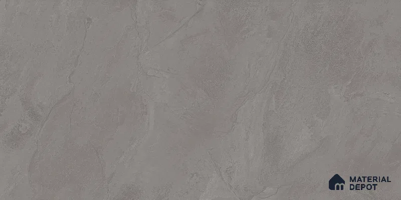 Punch Wall Tile TL 06268 C Colossus Graphite Monolith 4 ft x 2 ft Vitrified Punch Finish - 9 mm (Random Design 4) | Suitable for Living Room, Bedroom, Bathroom & Kitchen