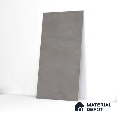 Punch Wall Tile TL 06268 C Colossus Graphite Monolith 4 ft x 2 ft Vitrified Punch Finish - 9 mm (Random Design 4) | Suitable for Living Room, Bedroom, Bathroom & Kitchen