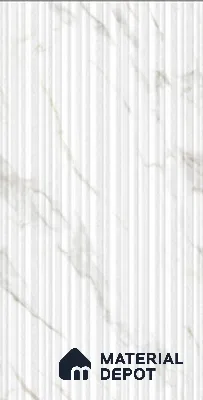 Punch Wall Tile TL 06269 Zenith Carolina Elegance 4 ft x 2 ft Vitrified Punch Finish - 9 mm (Random Design 4) | Suitable for Living Room, Bedroom, Bathroom & Kitchen