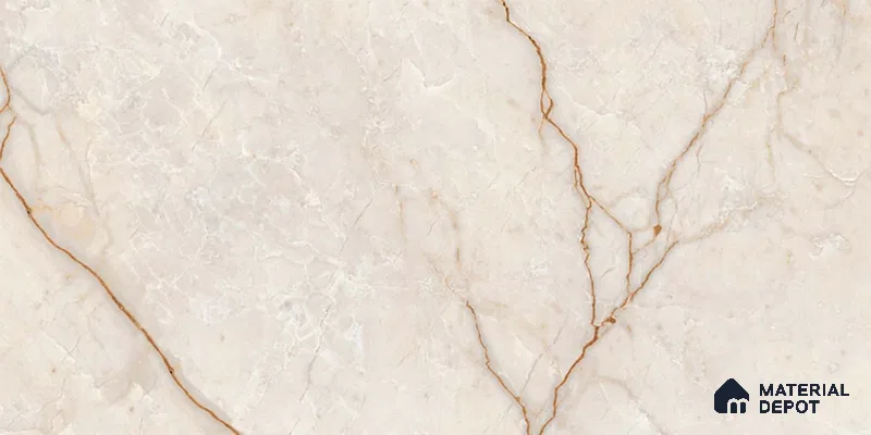 Marble Wall Tile TL 05990 B 6060 D Dark 2 ft x 1 ft Ceramic Matte Finish - 7.5 mm | Suitable For Kitchen, Bathroom (Sample)