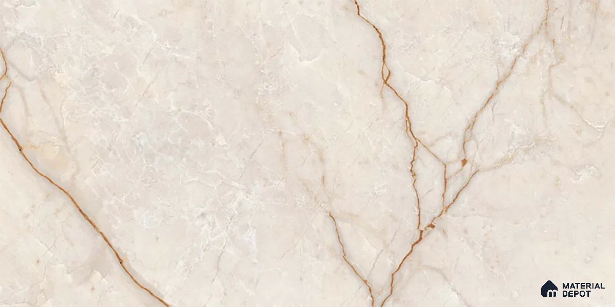 Marble Wall Tile TL 05990 B 6060 D Dark 2 ft x 1 ft Ceramic Matte Finish - 7.5 mm | Suitable For Kitchen, Bathroom (Sample)