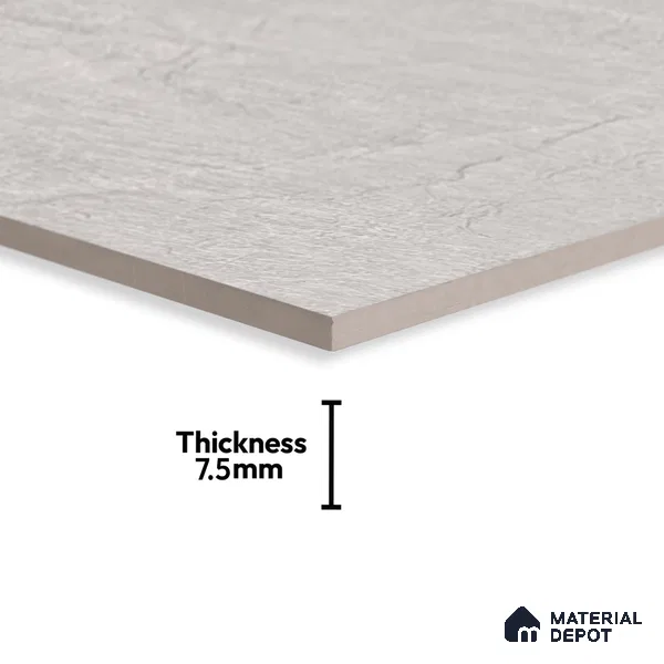 Stone Wall Tile TL 05991 B 6069 D Dark 2 ft x 1 ft Ceramic Matte Finish - 7.5 mm | Suitable For Kitchen, Bathroom (Sample)