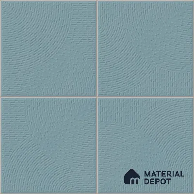 Punch Wall & Floor Tile TL 05633 D Tones Circlet Dusk 1 ft x 1 ft Ceramic Glossy Finish - 9 mm | Suitable for Living Room, Bedroom, Kitchen, Bathroom