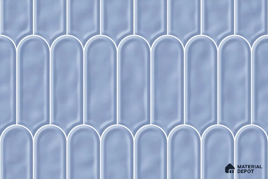Budget Friendly Faux Subway Wall Tile Value For Money TL 00628 B 18 x 12 inch - Ceramic Glossy Finish -6 mm | Suitable for Kitchen & Bathroom