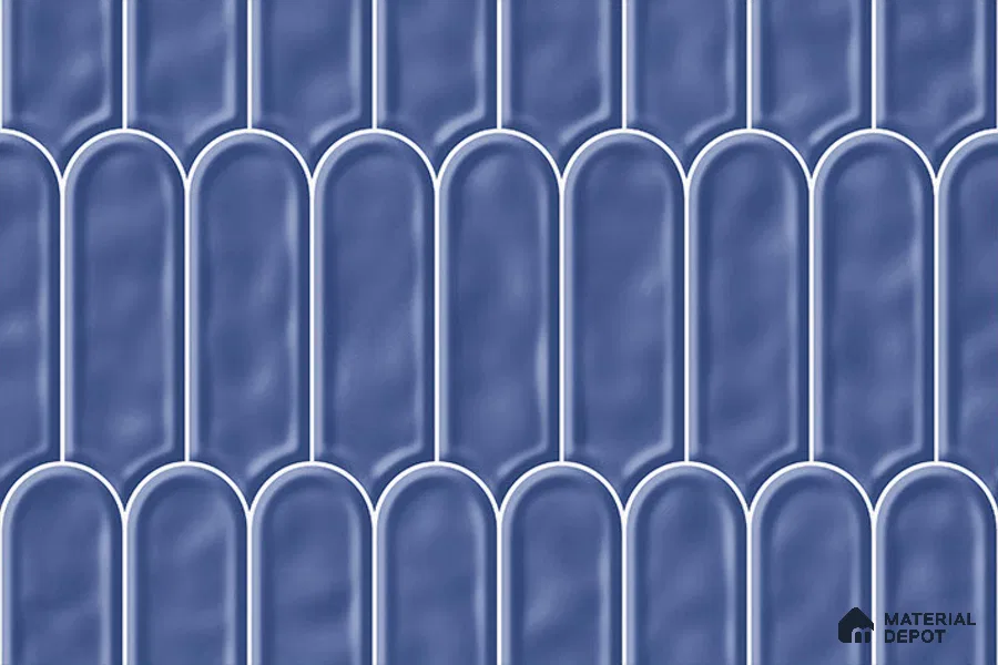 Budget Friendly Faux Subway Wall Tile Value For Money TL 00628 D 18 x 12 inch - Ceramic Glossy Finish -6 mm | Suitable for Kitchen & Bathroom