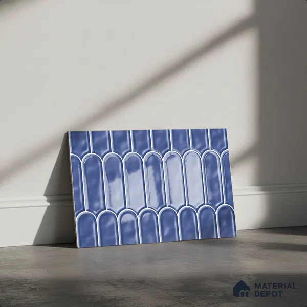 Budget Friendly Faux Subway Wall Tile Value For Money TL 00628 D 18 x 12 inch - Ceramic Glossy Finish -6 mm | Suitable for Kitchen & Bathroom