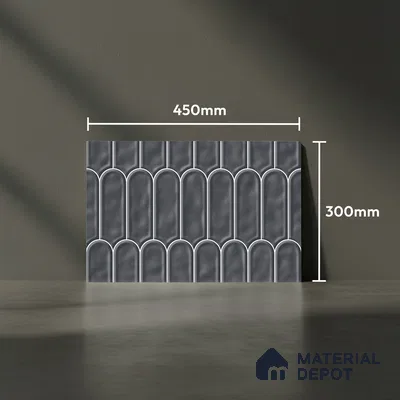 Budget Friendly Faux Subway Wall Tile Value For Money TL 00628 E  18 x 12 inch - Ceramic Glossy Finish -6 mm | Suitable for Kitchen & Bathroom