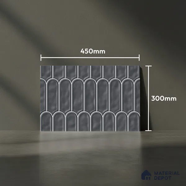 Budget Friendly Faux Subway Wall Tile Value For Money TL 00628 E  18 x 12 inch - Ceramic Glossy Finish -6 mm | Suitable for Kitchen & Bathroom