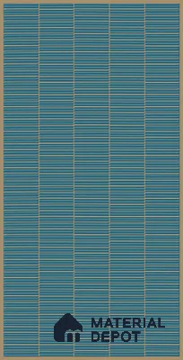 Faux Subway Wall Tile TL 06499 G Kitkat Sky 4 ft x 2 ft Vitrified Glossy Finish - 9 mm | Suitable for Kitchen, Bathroom & Dining Area