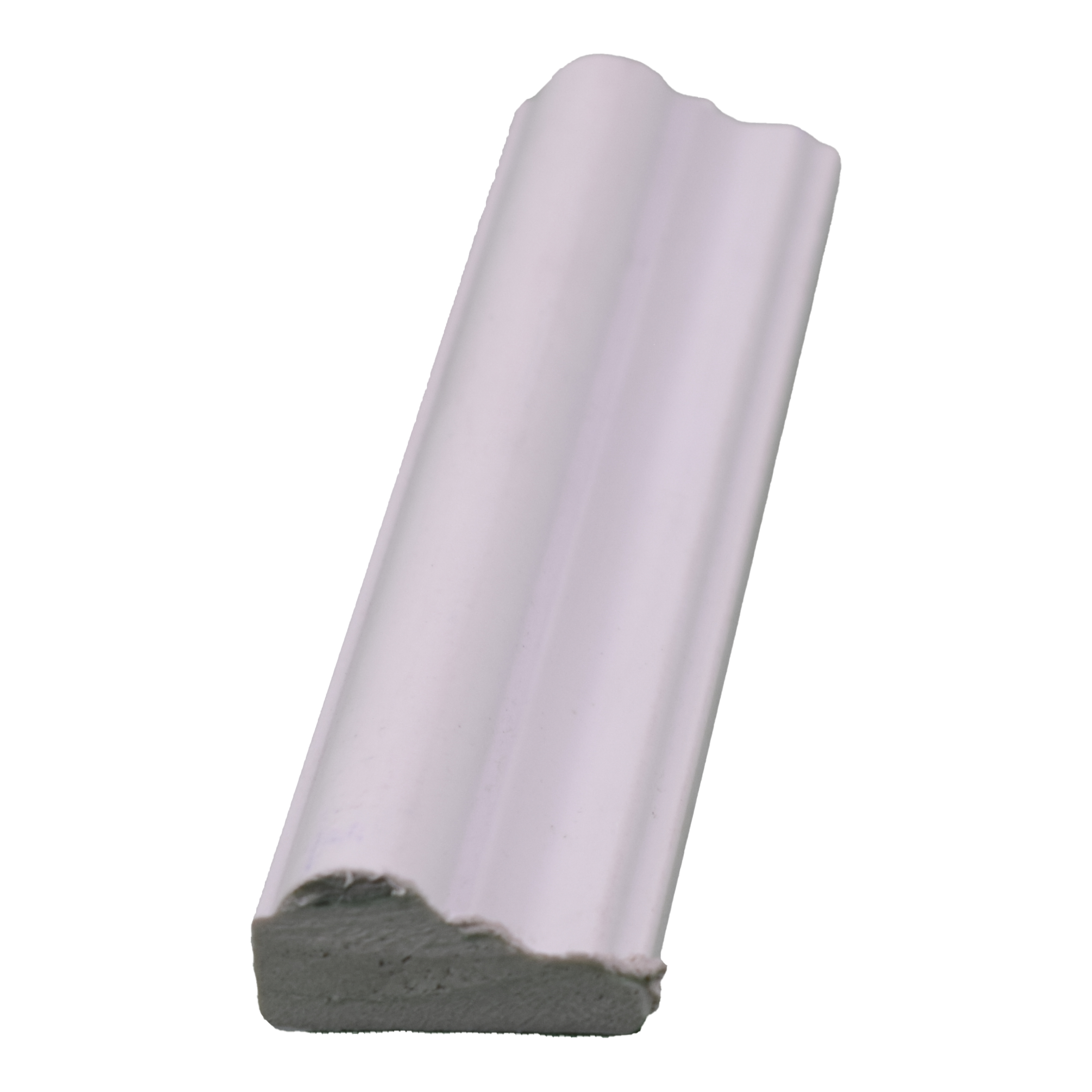 Paintable DIY Finished PVC / Charcoal Designer Wainscot French Wall Moulding Design 1 Crystalon PM 00283 D | 8 ft x 30 mm x 15 mm | Nail & Adhesive Installation