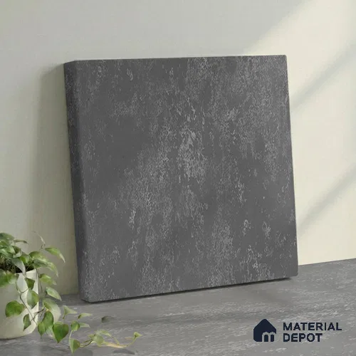 Belina Quartz QR 00001 Graphite Mist Viola Series 10.75 ft x 5.42 ft Quartz - 20 mm | 7 Years Warranty | Suitable for Kitchen, Restaurant, Counter Tops, Dining, Reception, office