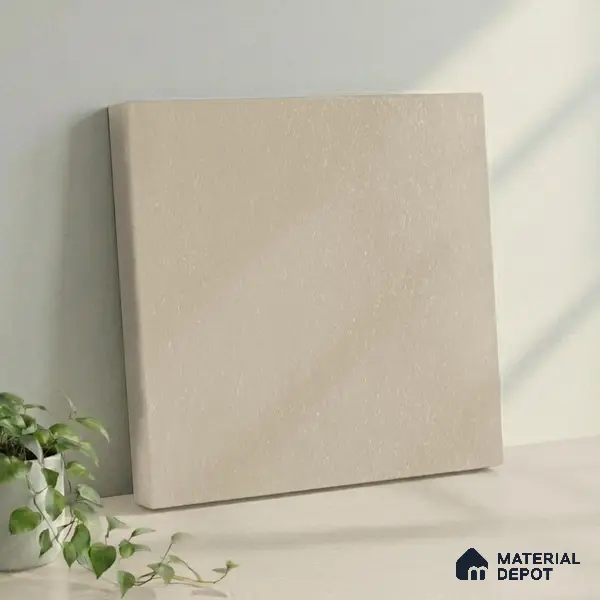 Belina Quartz QR 00011 Sandstone Mist Viola Series 10.75 ft x 5.42 ft Quartz - 20 mm | 7 Years Warranty | Suitable for Kitchen, Restaurant, Counter Tops, Dining, Reception, office