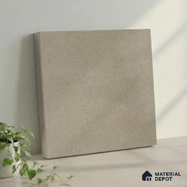 Belina Quartz QR 00012 B Sandstone Viola Series 10.75 ft x 2.71 ft Quartz - 20 mm | 7 Years Warranty | Suitable for Kitchen, Restaurant, Counter Tops, Dining, Reception, office