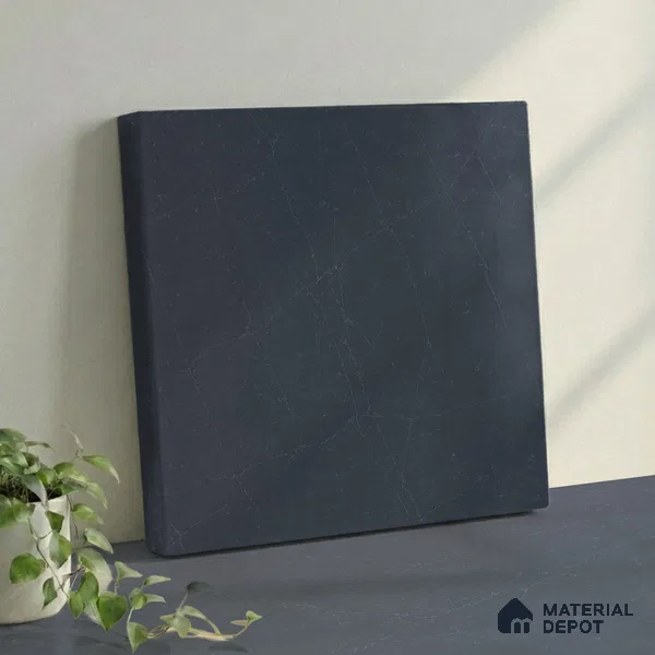 Belina Quartz QR 00017 Noir Astral Regalia Series 11.42 ft x 6.58 ft Quartz - 20 mm | 10 Years Warranty | Suitable for Kitchen, Restaurant, Counter Tops, Dining, Reception, office