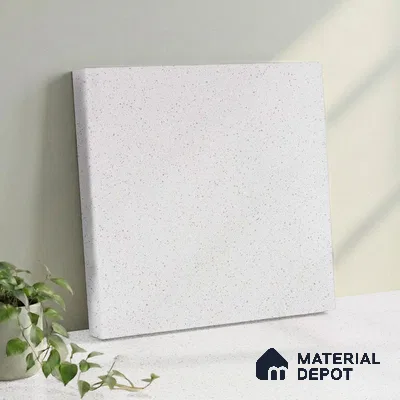 Belina Quartz QR 00054 C Frosted Pebble Regalia Series 10.76 ft x 2.71 ft Quartz - 20 mm | 10 Years Warranty | Suitable for Kitchen, Restaurant, Counter Tops, Dining, Reception, office