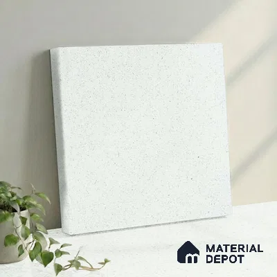 Belina Quartz QR 00068 Frosted Aurora Regalia Series 10.76 ft x 5.41 ft Quartz - 20 mm | 10 Years Warranty | Suitable for Kitchen, Restaurant, Counter Tops, Dining, Reception, office