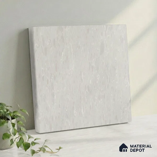 Belina Quartz QR 00070 Opaline Mist Viola Series 10.75 ft x 5.42 ft Quartz - 20 mm | 7 Years Warranty | Suitable for Kitchen, Restaurant, Counter Tops, Dining, Reception, office