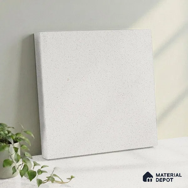 Belina Quartz QR 00088 B Frosted Viola Series 10.75 ft x 2.71 ft Quartz - 20 mm | 7 Years Warranty | Suitable for Kitchen, Restaurant, Counter Tops, Dining, Reception, office