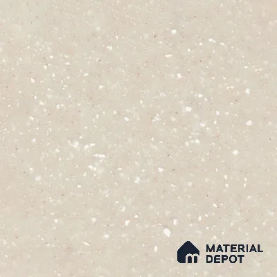 G038 Sea Oat 12.07 ft x 2.49 ft Bendable Acrylic Solid Surface Corian - 12 mm
