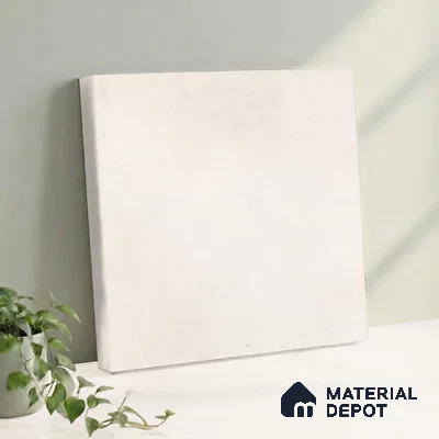 Belina Quartz QR 00192 Ivory Cloud Value Series 10.5 ft x 5.25 ft Quartz - 20 mm | 5 Years Warranty | Suitable for Kitchen, Restaurant, Counter Tops, Dining, Reception, office