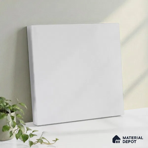 Belina Quartz QR 00203 Opaline Mist Helsinki Series 11.5 ft x 6.5 ft Quartz - 20 mm | 10 Years of Replacement Warranty | Suitable for Kitchen, Restaurant, Counter Tops, Dining, Reception, office
