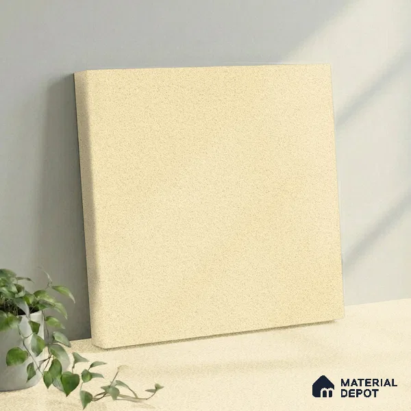 Belina Quartz QR 00218 Sable Mist Helsinki Series 11.5 ft x 6.5 ft Quartz - 20 mm | 10 Years of Replacement Warranty | Suitable for Kitchen, Restaurant, Counter Tops, Dining, Reception, office