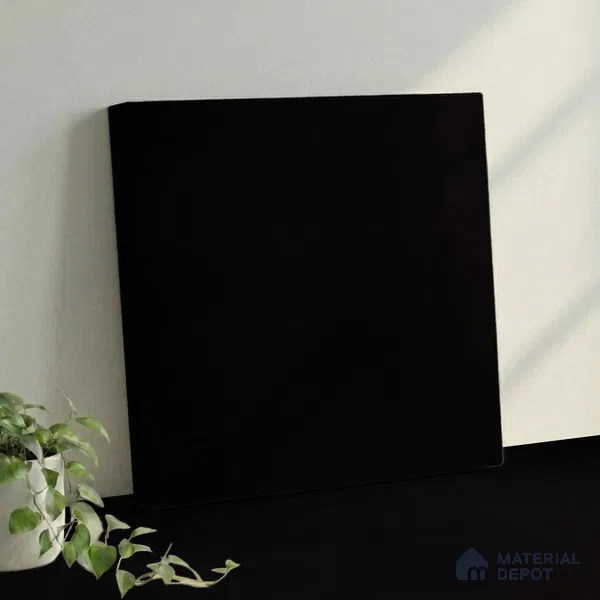 Belina Quartz QR 00219 Noir Velvet Helsinki Series 11.5 ft x 6.5 ft Quartz - 20 mm | 10 Years of Replacement Warranty | Suitable for Kitchen, Restaurant, Counter Tops, Dining, Reception, office